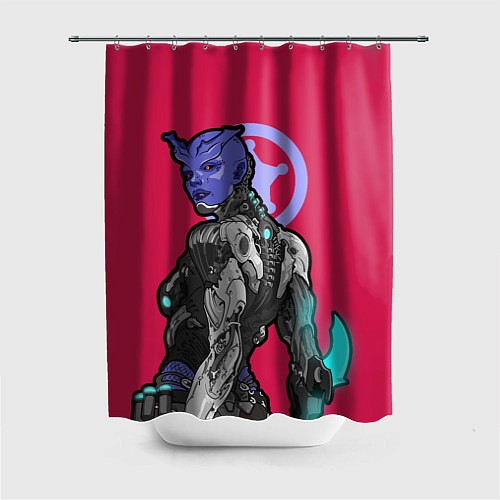 Шторка для ванной RimWorld персонаж / 3D-принт – фото 1