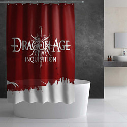 Шторка для душа Dragon Age Inquisition art, цвет: 3D-принт — фото 2