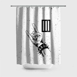 Шторка для ванной Paramore и рок символ