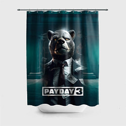 Шторка для ванной Payday 3 bear