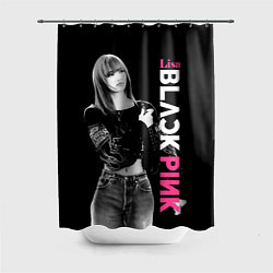 Шторка для ванной Blackpink Beautiful Lisa