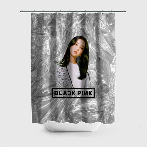 Шторка для ванной Jisoo BlackPink / 3D-принт – фото 1