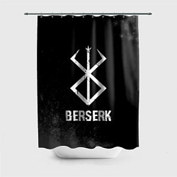 Шторка для ванной Berserk glitch на темном фоне