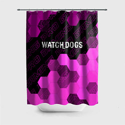 Шторка для ванной Watch Dogs pro gaming: символ сверху