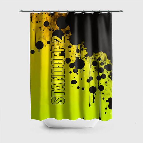 Шторка для ванной Standoff Logo Graffity / 3D-принт – фото 1