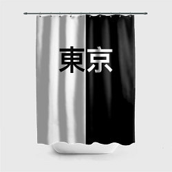 Шторка для ванной Tokyo - Иероглифы