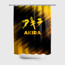 Шторка для ванной Akira - gold gradient