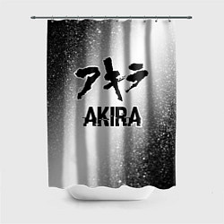 Шторка для ванной Akira glitch на светлом фоне