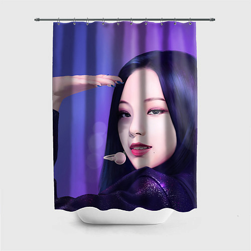 Шторка для ванной Ю Джи Мин - Aespa / 3D-принт – фото 1