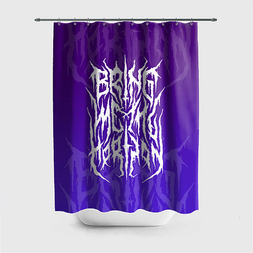 Шторка для ванной Bring Me The Horizon Lettering / 3D-принт – фото 1