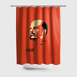 Шторка для ванной СССР Ленин жив