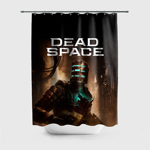 Шторка для ванной Мертвый космос / 3D-принт – фото 1