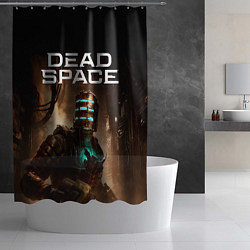 Шторка для душа Мертвый космос, цвет: 3D-принт — фото 2