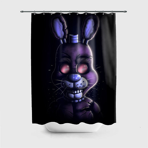 Шторка для ванной Five Nights at Freddys Bonnie / 3D-принт – фото 1