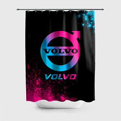 Шторка для ванной Volvo - neon gradient
