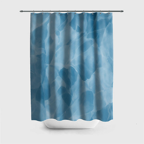 Шторка для ванной Текстура льда / 3D-принт – фото 1