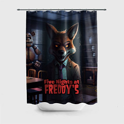 Шторка для ванной Five Nights at Freddys Mangle