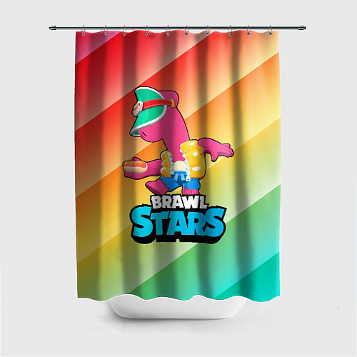 Шторка для ванной Brawl Stars Doug / 3D-принт – фото 1