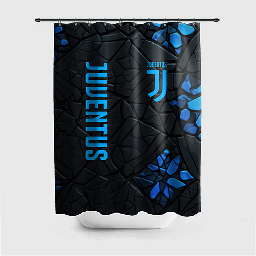 Шторка для ванной Juventus logo / 3D-принт – фото 1