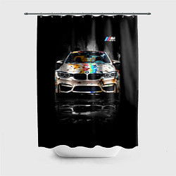 Шторка для душа BMW Креативный тюнинг, цвет: 3D-принт
