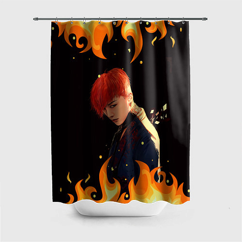 Шторка для ванной G-Dragon BigBang / 3D-принт – фото 1