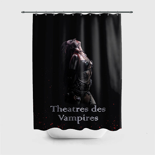 Шторка для ванной Theatres des Vampires Sonya Scarlet / 3D-принт – фото 1