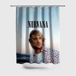 Шторка для ванной Тру фанат Nirvana