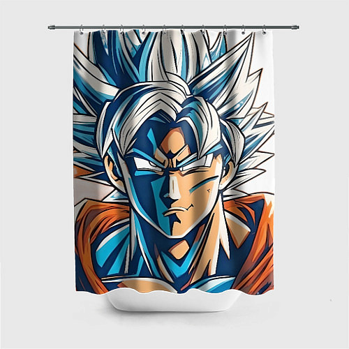 Шторка для ванной Goku / 3D-принт – фото 1