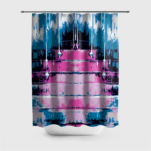 Шторка для ванной Ladder - art - texture / 3D-принт – фото 1