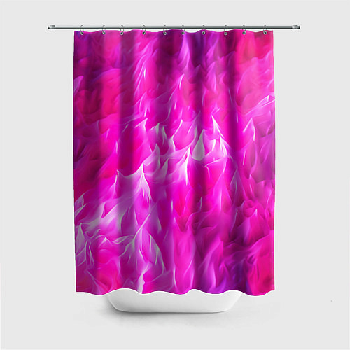 Шторка для ванной Pink texture / 3D-принт – фото 1