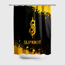 Шторка для ванной Slipknot - gold gradient