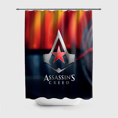 Шторка для ванной Assassins Creed ussr / 3D-принт – фото 1