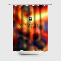 Шторка для душа Skyrim rpg game, цвет: 3D-принт