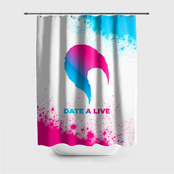 Шторка для ванной Date A Live neon gradient style