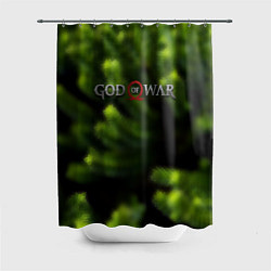 Шторка для душа God of war scandinavia, цвет: 3D-принт