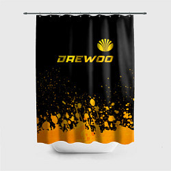 Шторка для ванной Daewoo - gold gradient: символ сверху