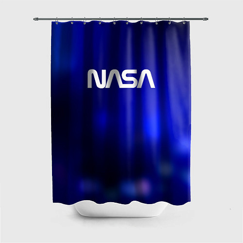 Шторка для ванной Nasa звёздное небо / 3D-принт – фото 1