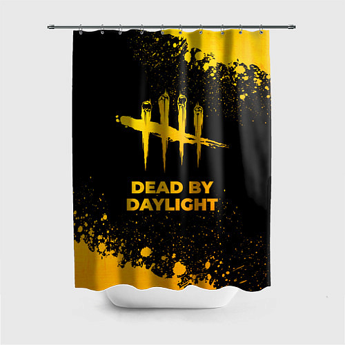 Шторка для ванной Dead by Daylight - gold gradient / 3D-принт – фото 1