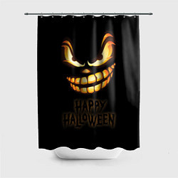 Шторка для душа Страшный Джек - хэллоуин, цвет: 3D-принт