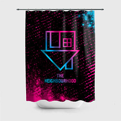 Шторка для ванной The Neighbourhood - neon gradient