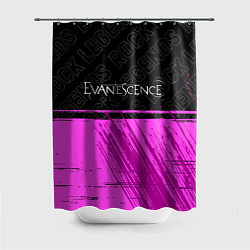 Шторка для ванной Evanescence rock legends посередине