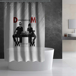 Шторка для душа Depeche Mode - Mememto Mori Dave and Martin, цвет: 3D-принт — фото 2