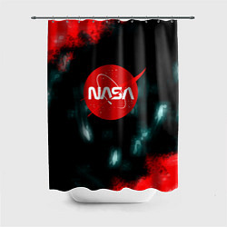Шторка для ванной NASA космос краски
