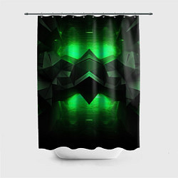 Шторка для ванной Абстрактное царство зелени