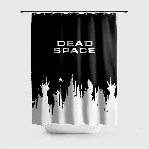 Шторка для ванной Dead Space монстры космоса / 3D-принт – фото 1