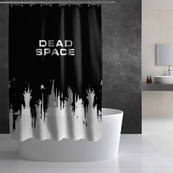 Шторка для душа Dead Space монстры космоса, цвет: 3D-принт — фото 2