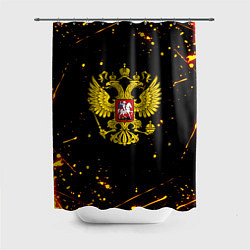 Шторка для душа СССР жёлтые краски, цвет: 3D-принт