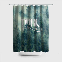 Шторка для ванной Русь - славянский лес