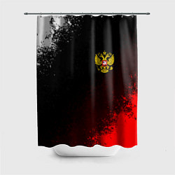 Шторка для ванной Герб РФ краски империи