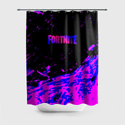 Шторка для ванной Fortnite neon logo steel